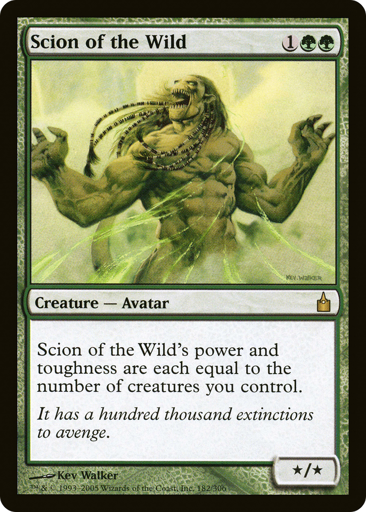 Image of Scion of the Wild (RAV-182) - Ravnica: City of Guilds