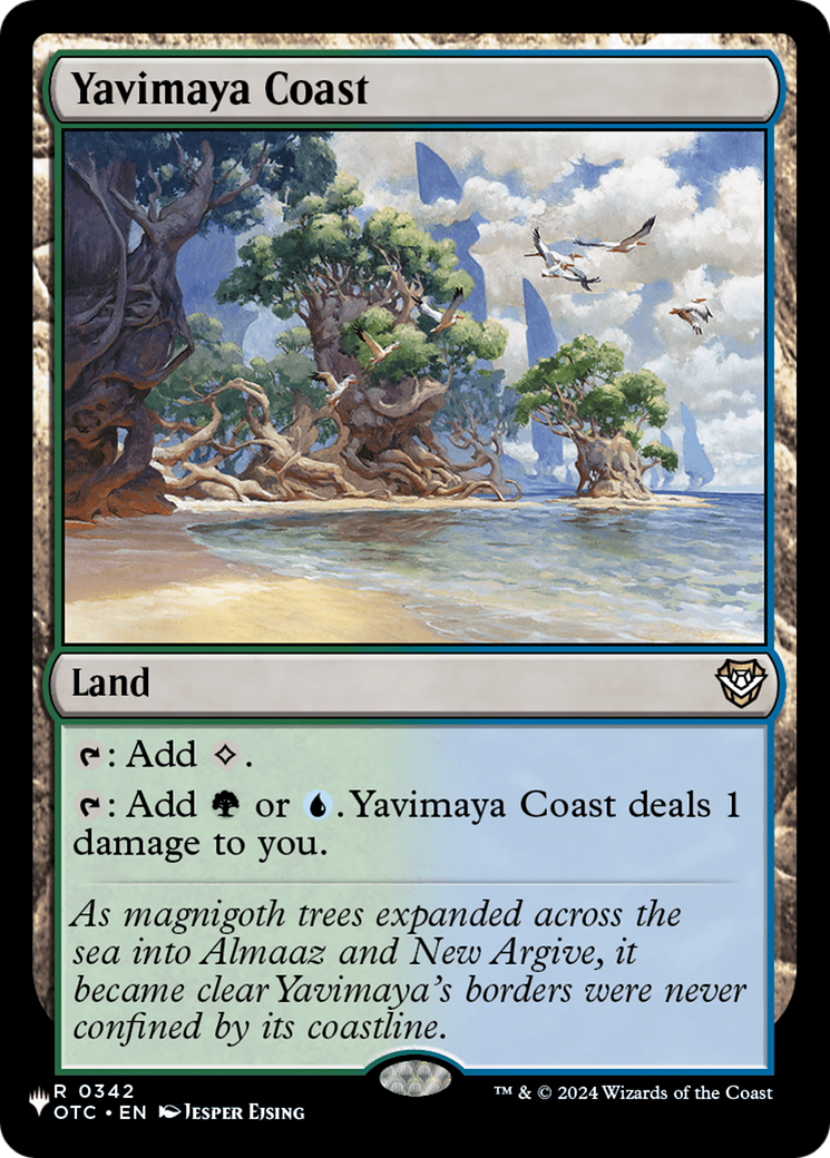 Image of Yavimaya Coast (LIST-OTC-342) - The List