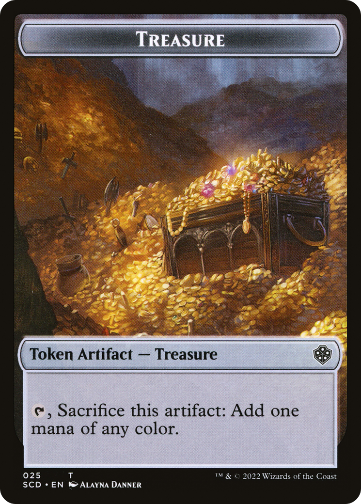Image of Treasure (TSCD-025) - Starter Commander Deck Tokens