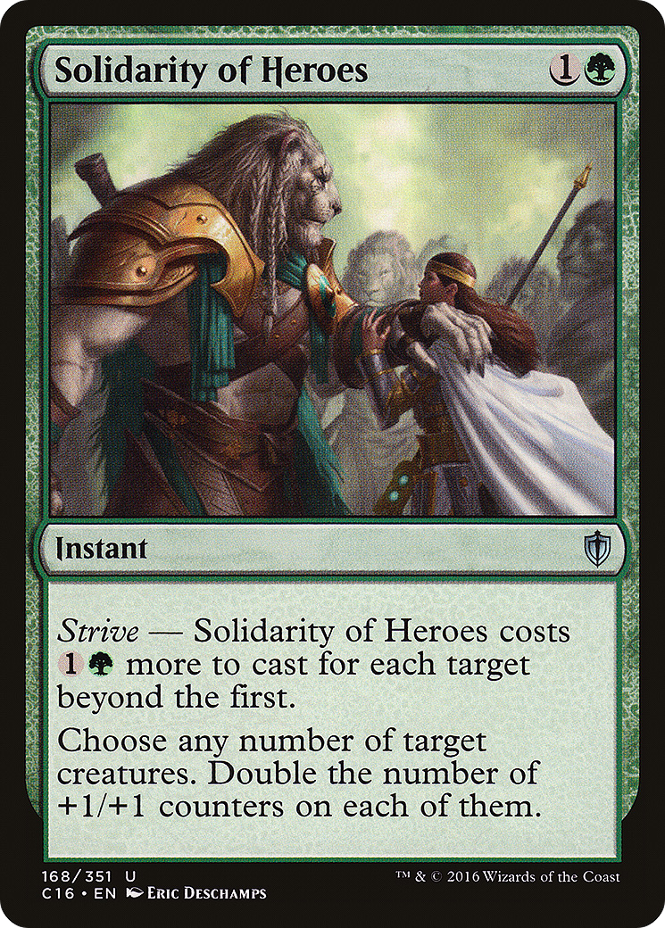 Image of Solidarity of Heroes (C16-168) - Commander 2016