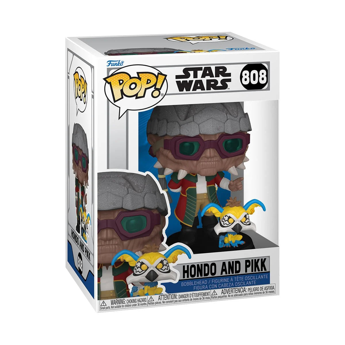 Image of Star Wars: Clone Wars Hondo and Pikk Funko Pop! Vinyl Figure and Buddy #808