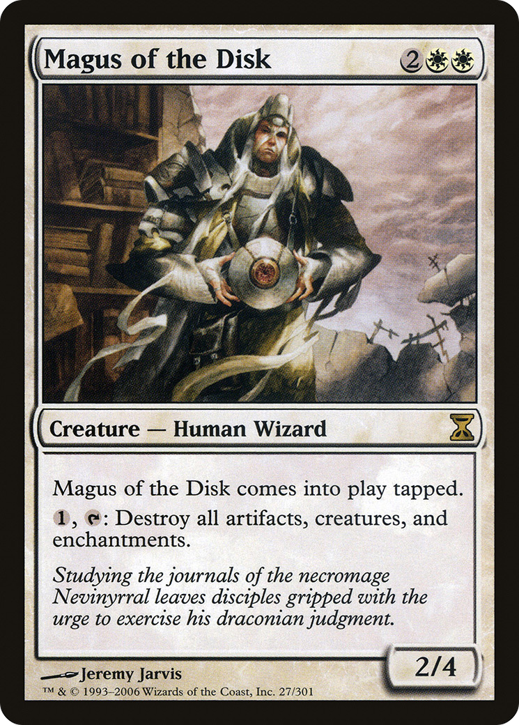 Image of Magus of the Disk (TSP-027) - Time Spiral