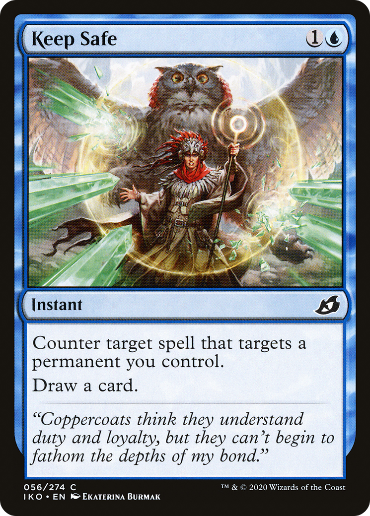 Image of Keep Safe (IKO-056) - Ikoria: Lair of Behemoths Foil