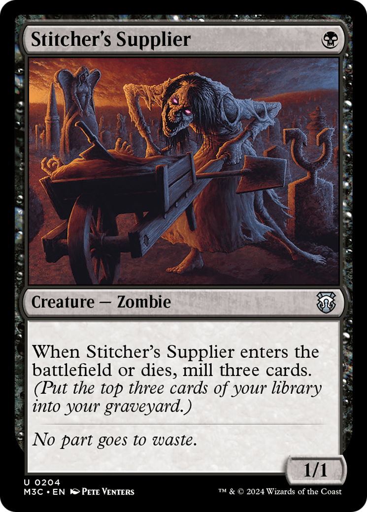 Image of Stitcher's Supplier (M3C-204) - Modern Horizons 3 Commander