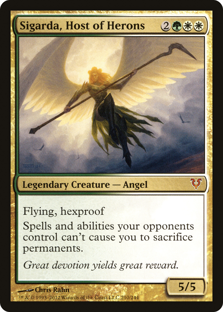 Image of Sigarda, Host of Herons (AVR-210) - Avacyn Restored