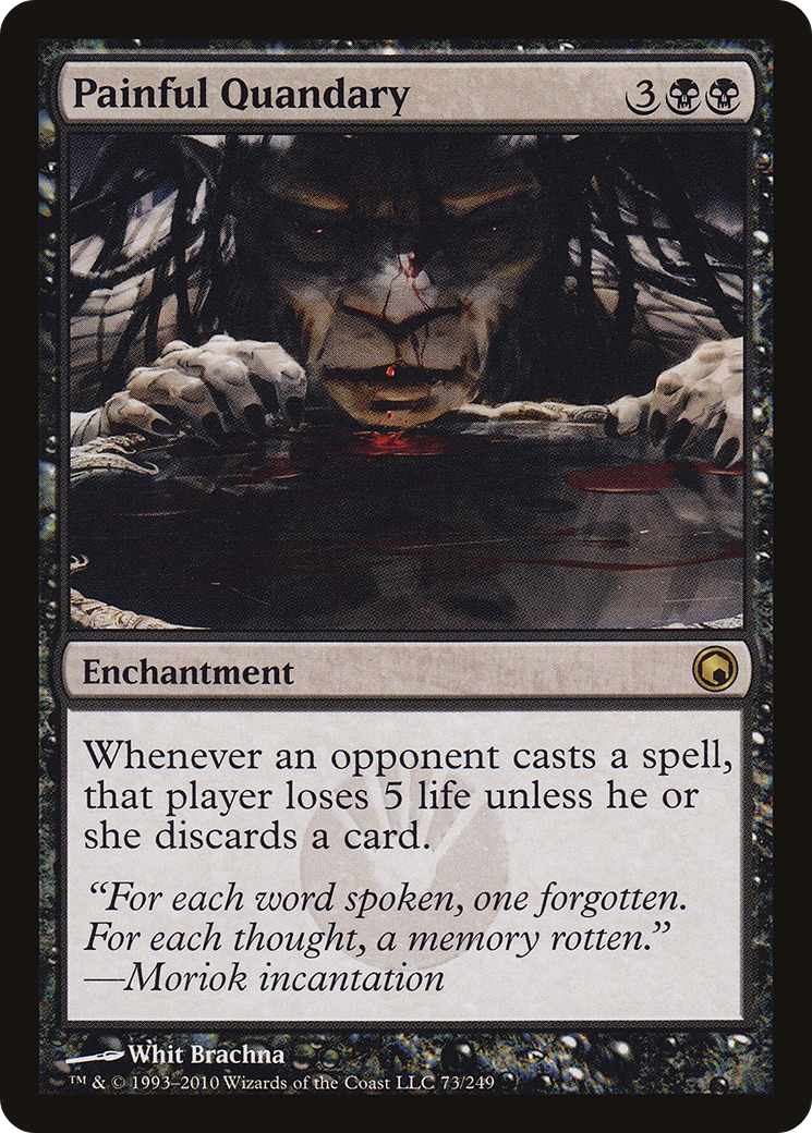 Image of Painful Quandary (SOM-073) - Scars of Mirrodin