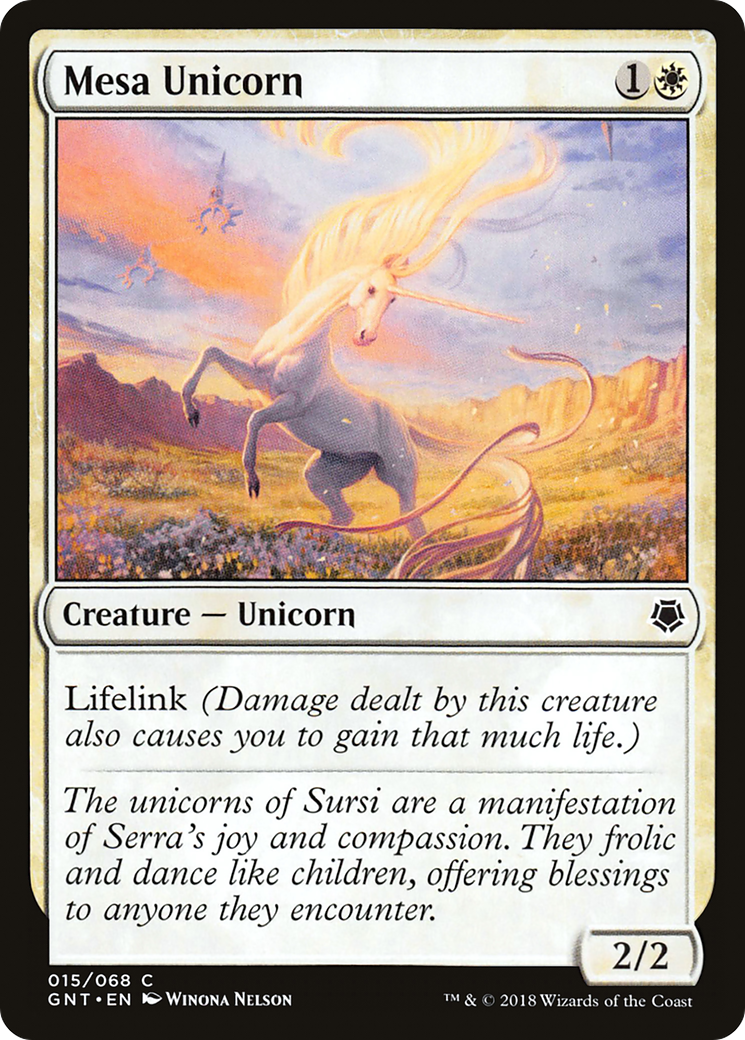 Image of Mesa Unicorn (GNT-015) - Game Night