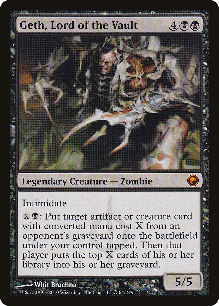 Image of Geth, Lord of the Vault (SOM-064) - Scars of Mirrodin