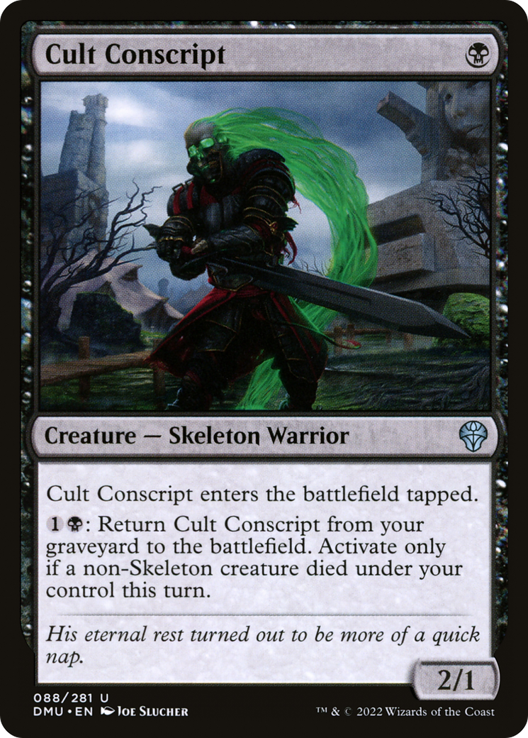 Image of Cult Conscript (DMU-088) - Dominaria United Foil