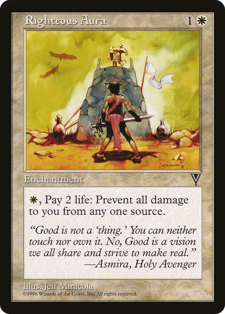 Image of Righteous Aura (VIS-) - Visions