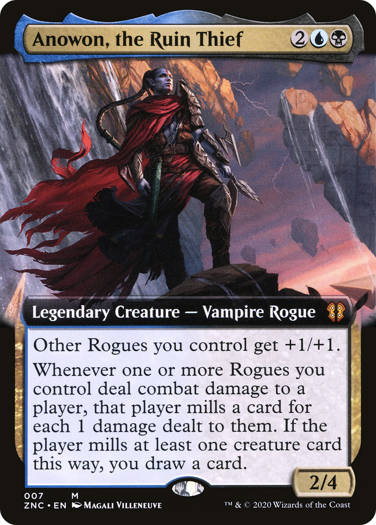 Image of Anowon, the Ruin Thief (Extended Art) (ZNC-007) - Zendikar Rising Commander: (Extended Art)