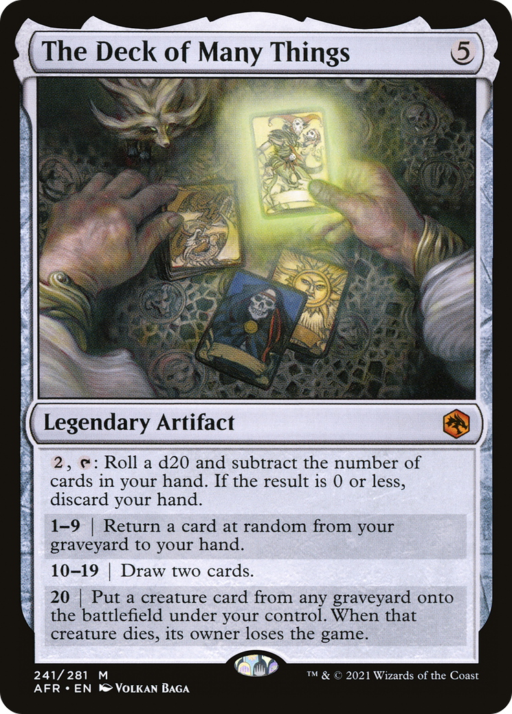 Image of The Deck of Many Things (AFR-241) - Adventures in the Forgotten Realms