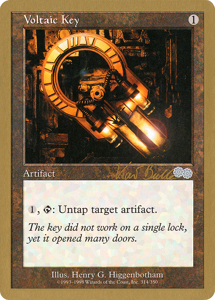 Image of Voltaic Key - 1999 Kai Budde (USG) (WCD-) - World Championship Decks 1999