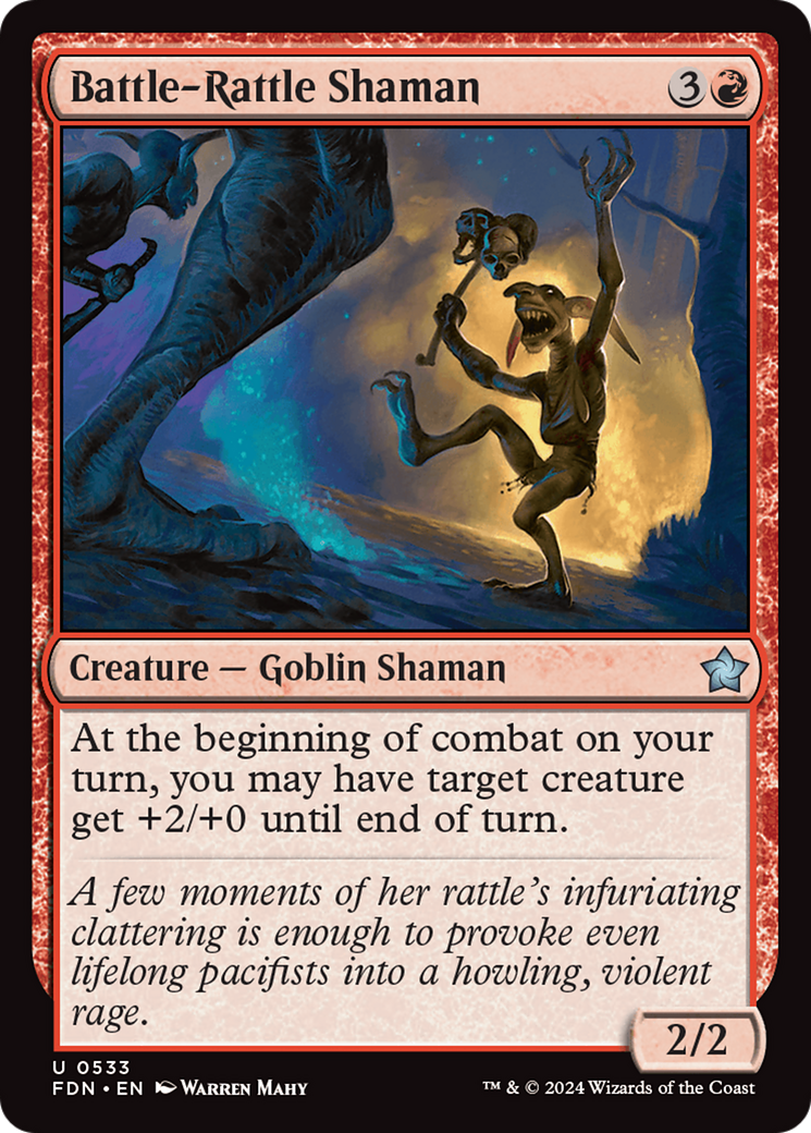 Image of Battle-Rattle Shaman (FDN-533) - Foundations