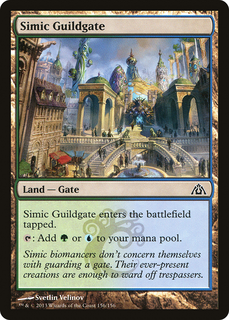 Image of Simic Guildgate (DGM-156) - Dragon's Maze
