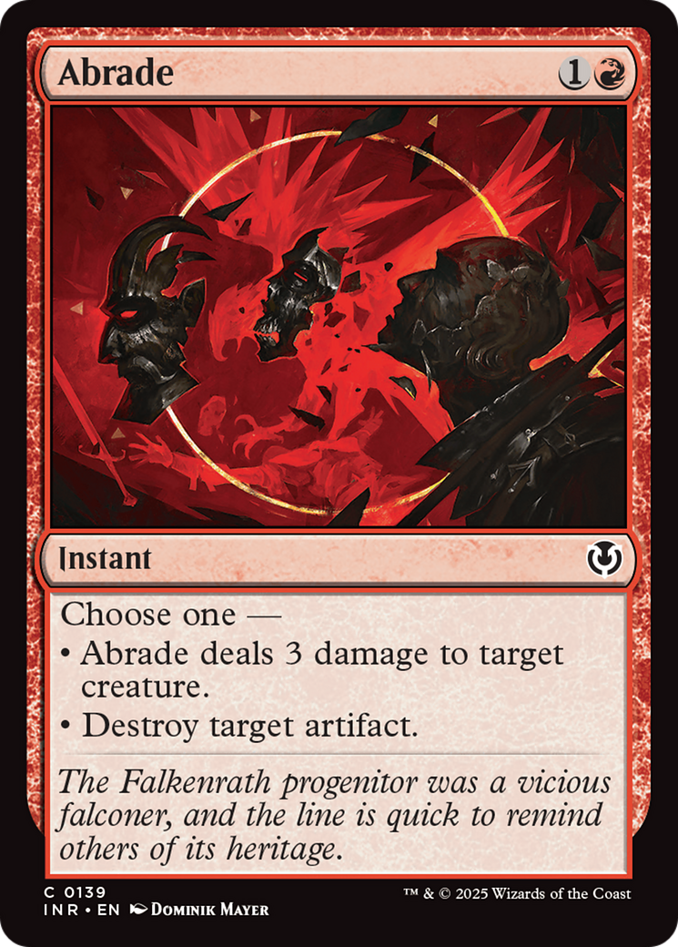 Image of Abrade (INR-139) - Innistrad Remastered Foil