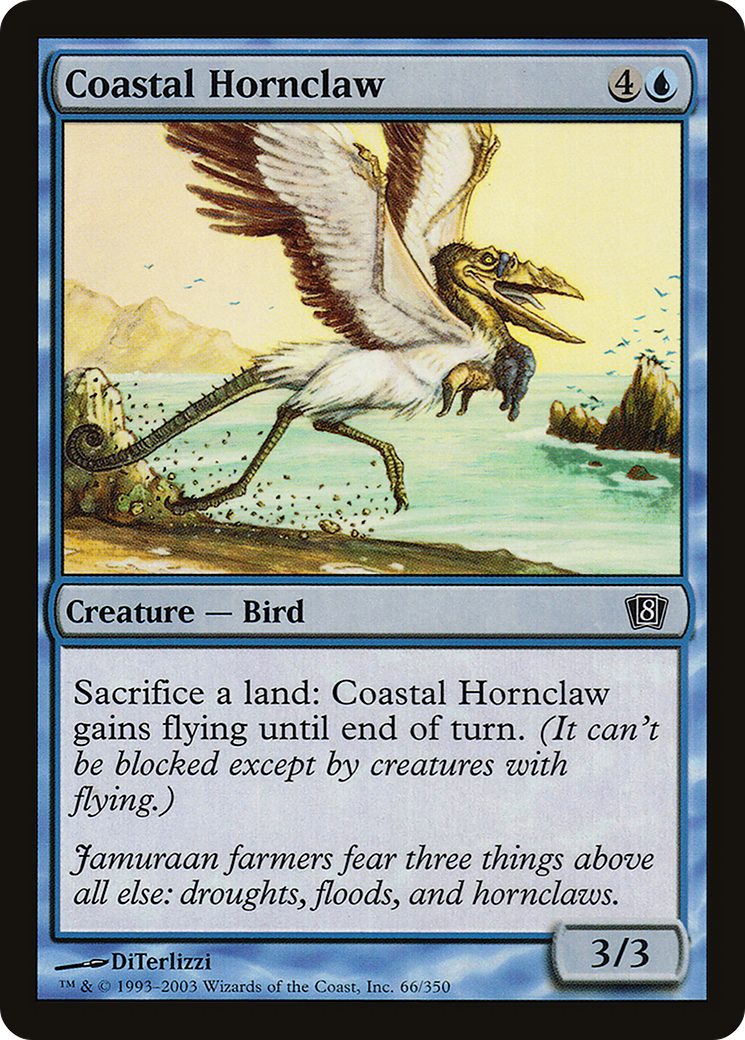 Image of Coastal Hornclaw (8ED-066) - 8th Edition