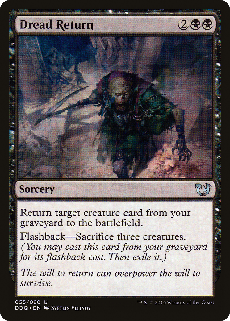 Image of Dread Return (DDQ-055) - Duel Decks: Blessed vs. Cursed