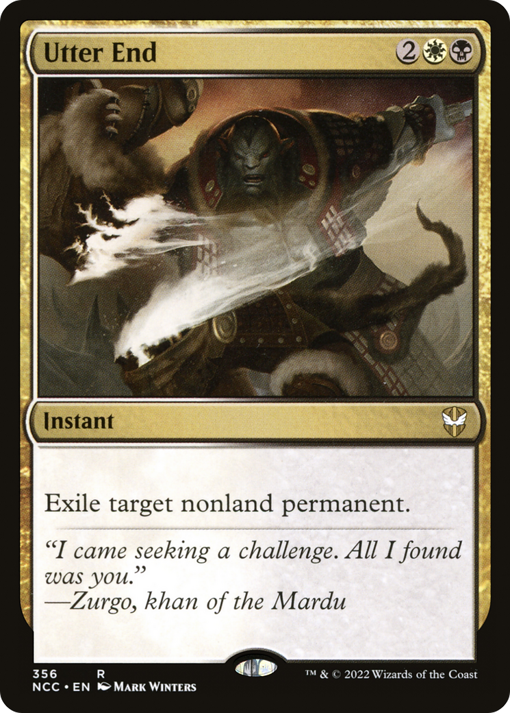 Image of Utter End (NCC-356) - New Capenna Commander