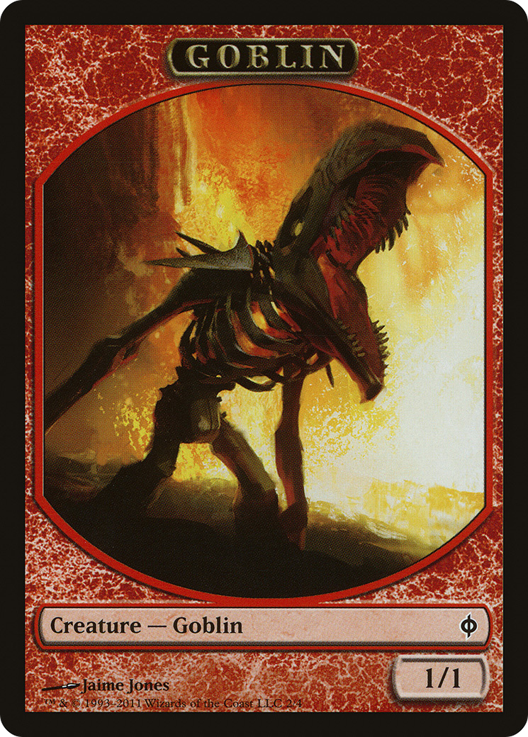 Image of Goblin Token (NPH-002) - New Phyrexia Tokens