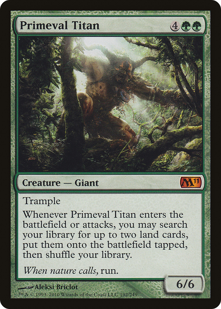 Image of Primeval Titan (M11-192) - Magic 2011