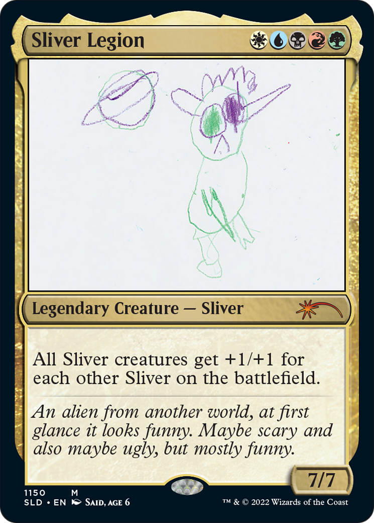 Image of Sliver Legion (1150) (SLD-1150) - Secret Lair Drop