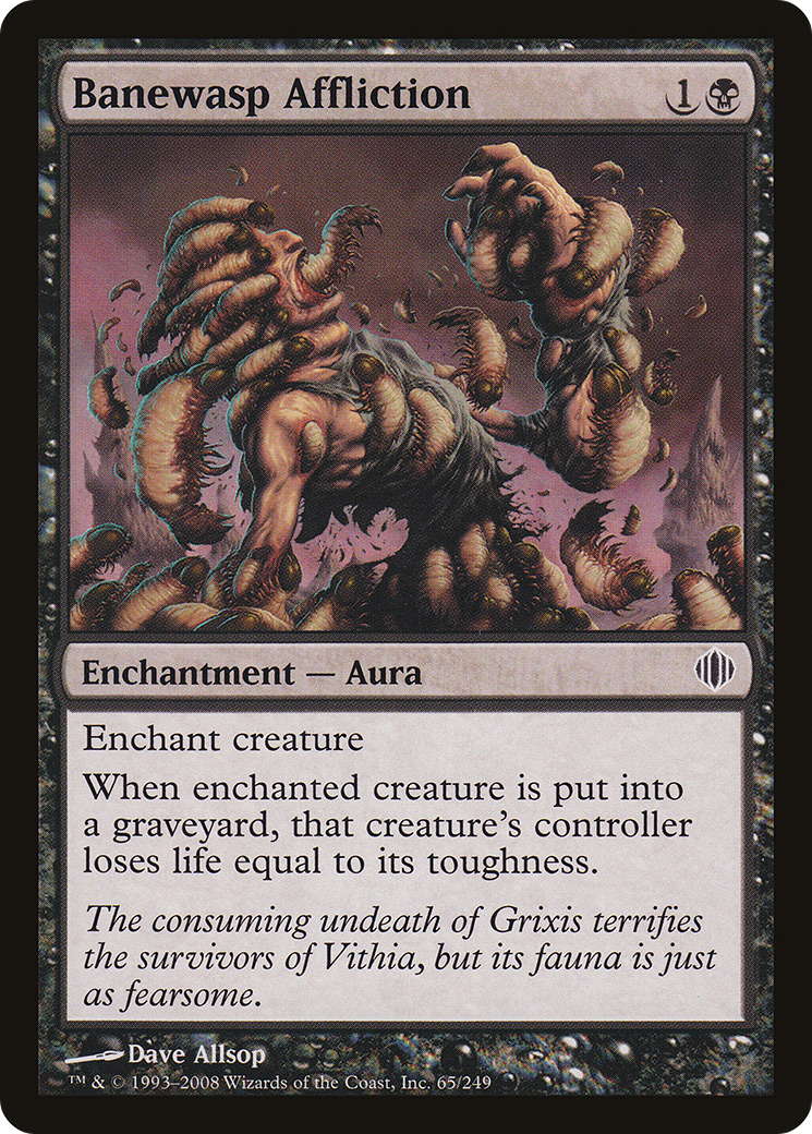 Image of Banewasp Affliction (ALA-065) - Shards of Alara Foil