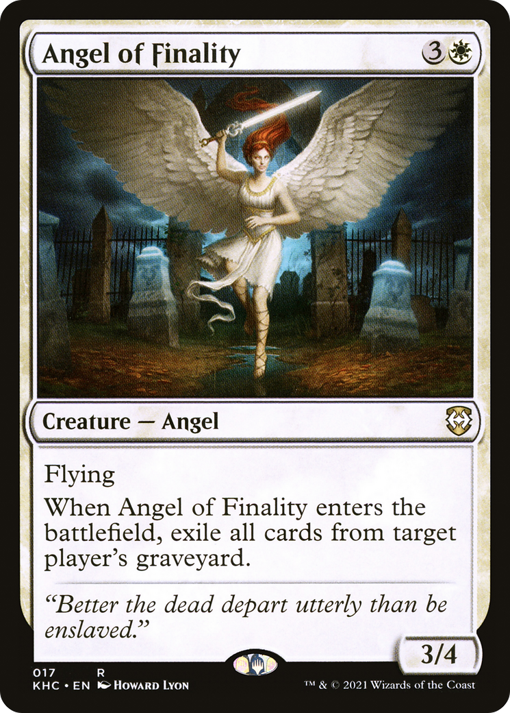 Image of Angel of Finality (KHC-017) - Kaldheim Commander