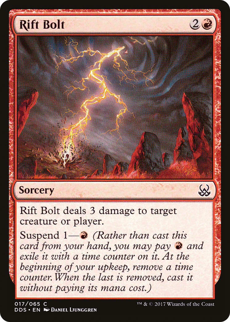 Image of Rift Bolt (DDS-017) - Duel Decks: Mind vs. Might