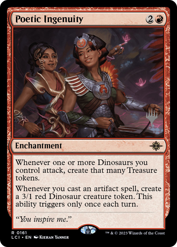 Image of Poetic Ingenuity (PPLCI-161) - The Lost Caverns of Ixalan Promos Foil