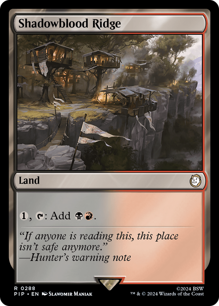 Image of Shadowblood Ridge (PIP-288) - Fallout
