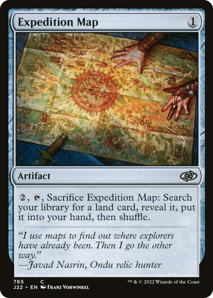 Image of Expedition Map (J22-765) - Jumpstart 2022