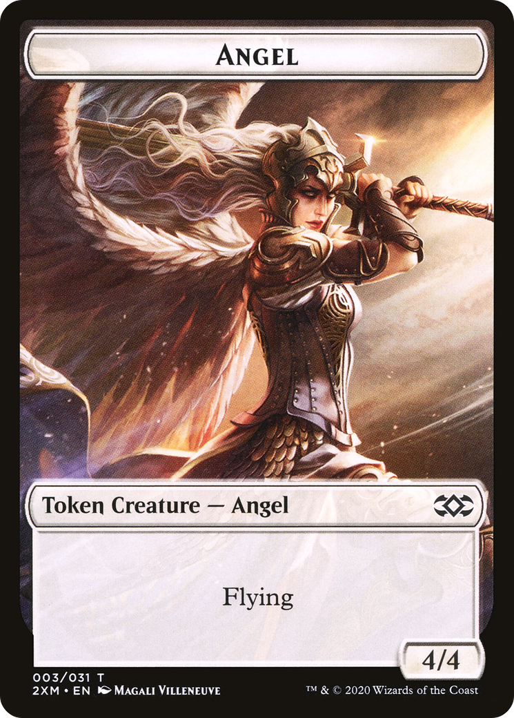 Image of Angel (T2XM-003) - Double Masters Tokens Foil