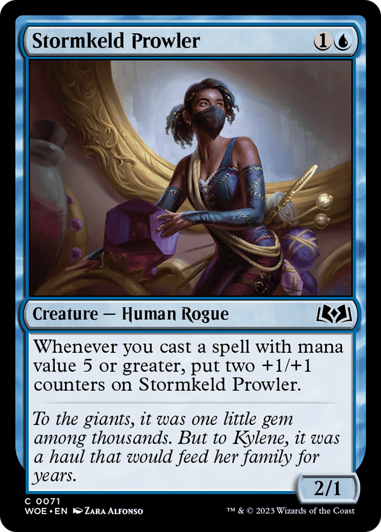 Image of Stormkeld Prowler (WOE-071) - Wilds of Eldraine Foil