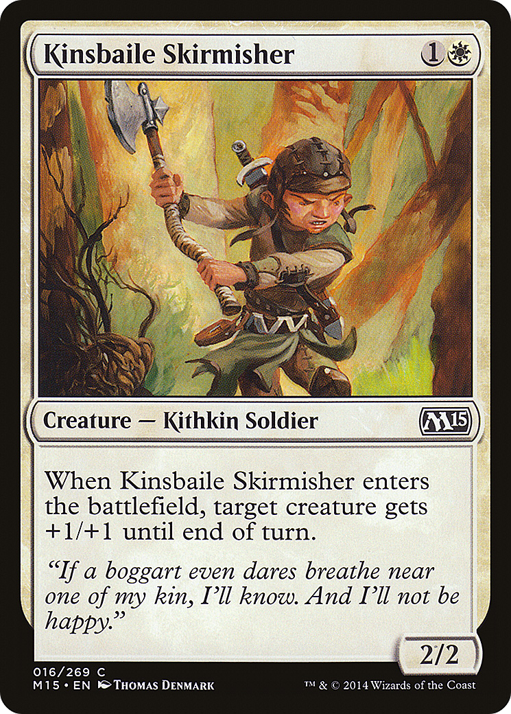 Image of Kinsbaile Skirmisher (M15-016) - Magic 2015