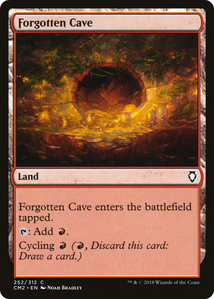 Image of Forgotten Cave (CM2-252) - Commander Anthology Volume II
