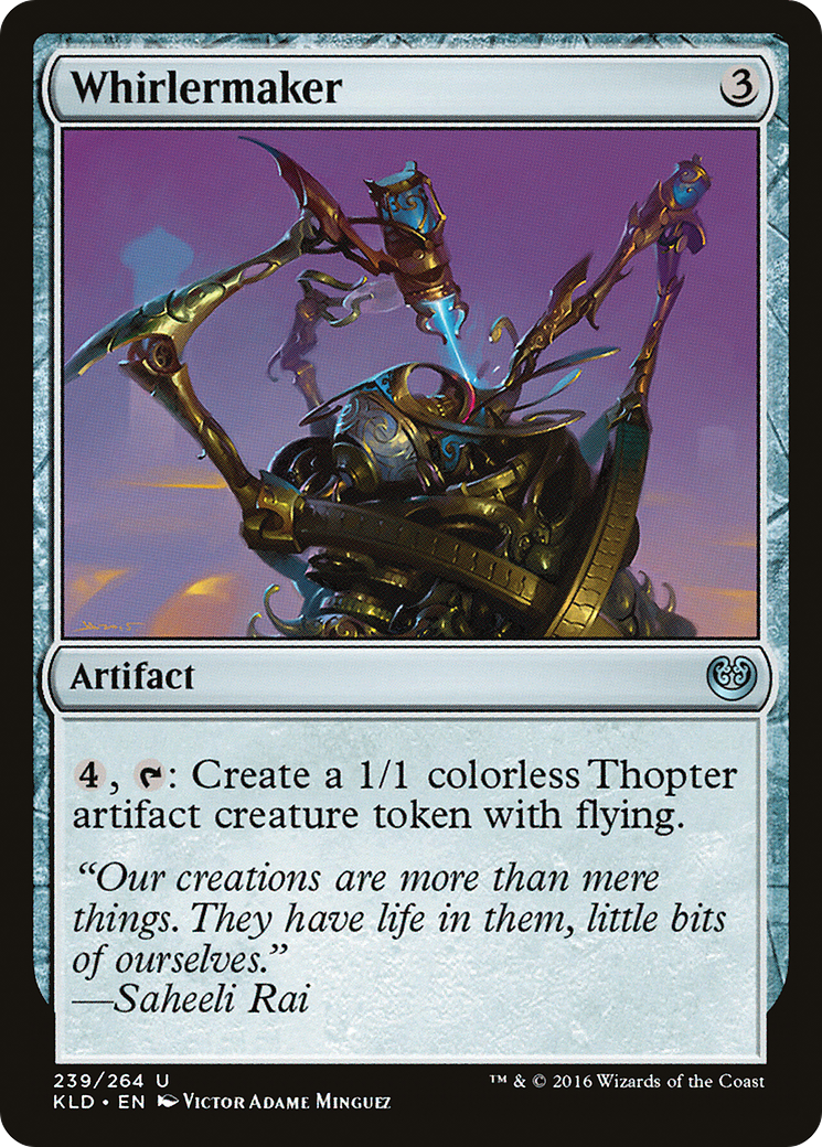 Image of Whirlermaker (KLD-239) - Kaladesh Foil