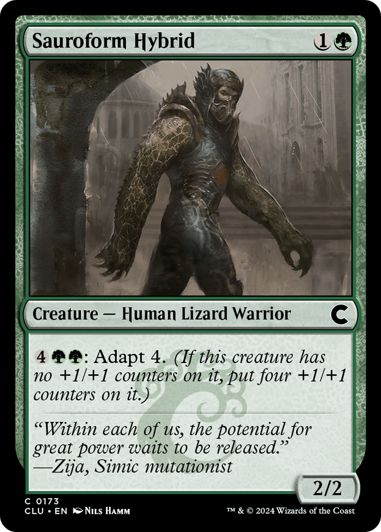 Image of Sauroform Hybrid (CLU-173) - Ravnica: Clue Edition