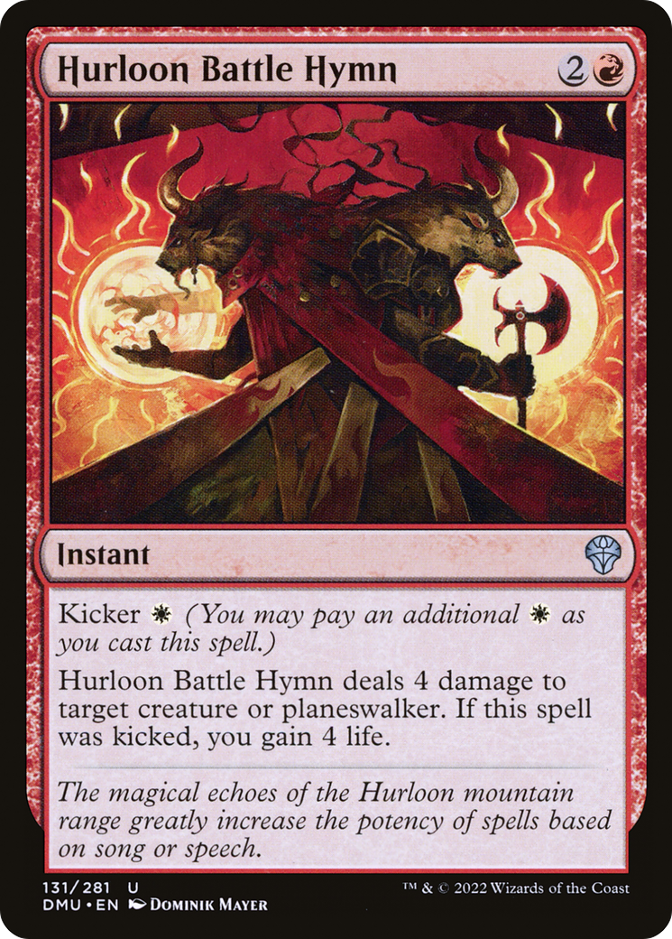 Image of Hurloon Battle Hymn (DMU-131) - Dominaria United
