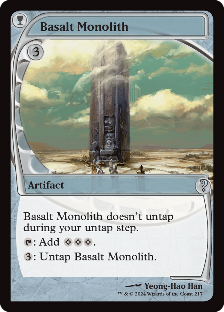 Image of Basalt Monolith (Future Sight) (MB2-217) - Mystery Booster 2