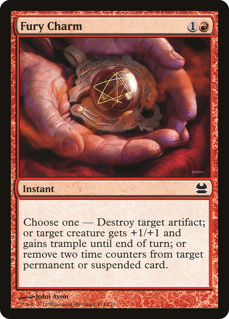 Image of Fury Charm (MMA-114) - Modern Masters