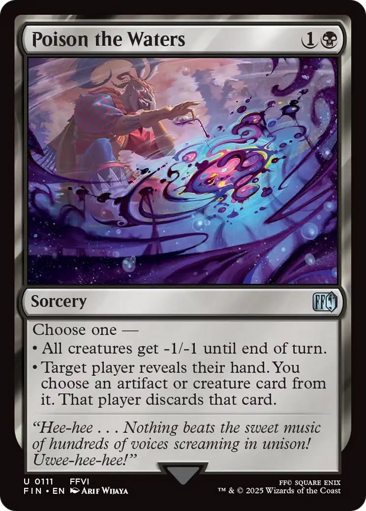 Image of Poison the Waters (FIN-111) - FINAL FANTASY Foil