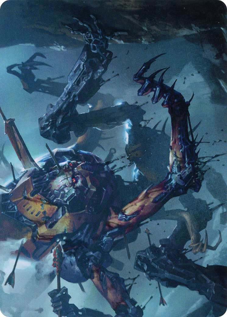 Image of Scrapwork Rager // Scrapwork Rager (ABRO-018) - The Brothers' War Art Series (Borderless) Foil
