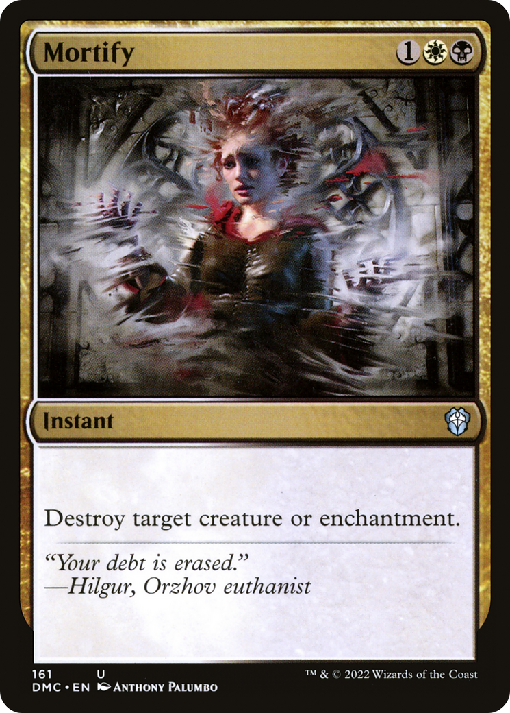 Image of Mortify (DMC-161) - Dominaria United Commander