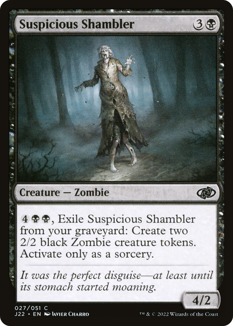 Image of Suspicious Shambler (J22-027) - Jumpstart 2022