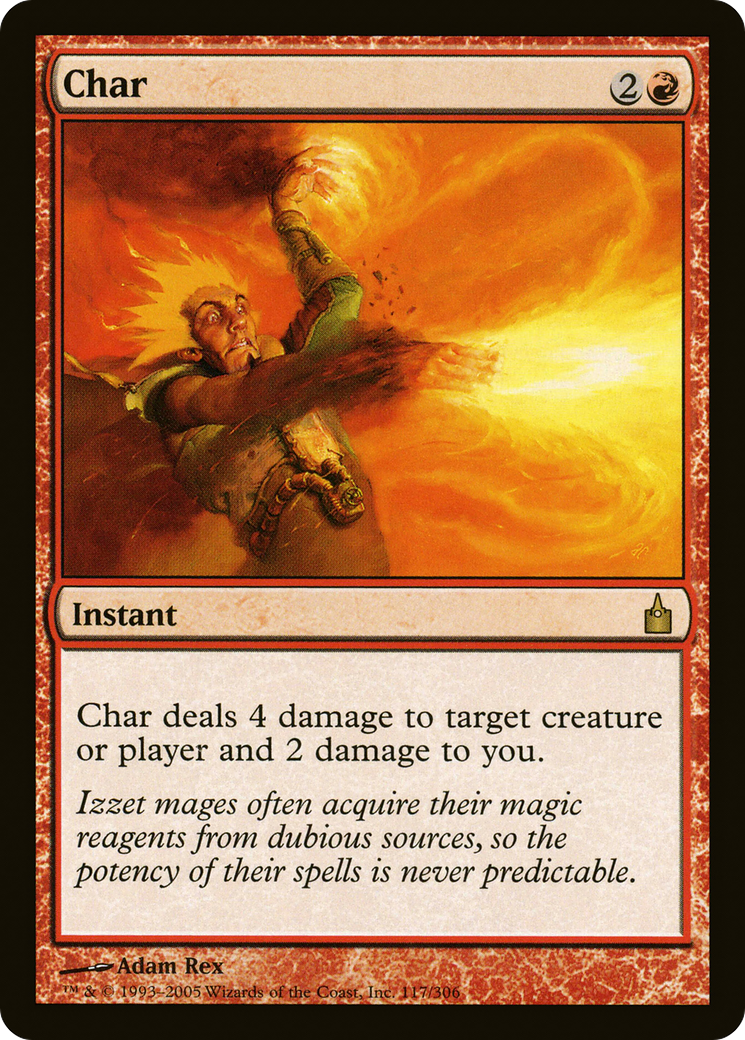 Image of Char (RAV-117) - Ravnica: City of Guilds Foil