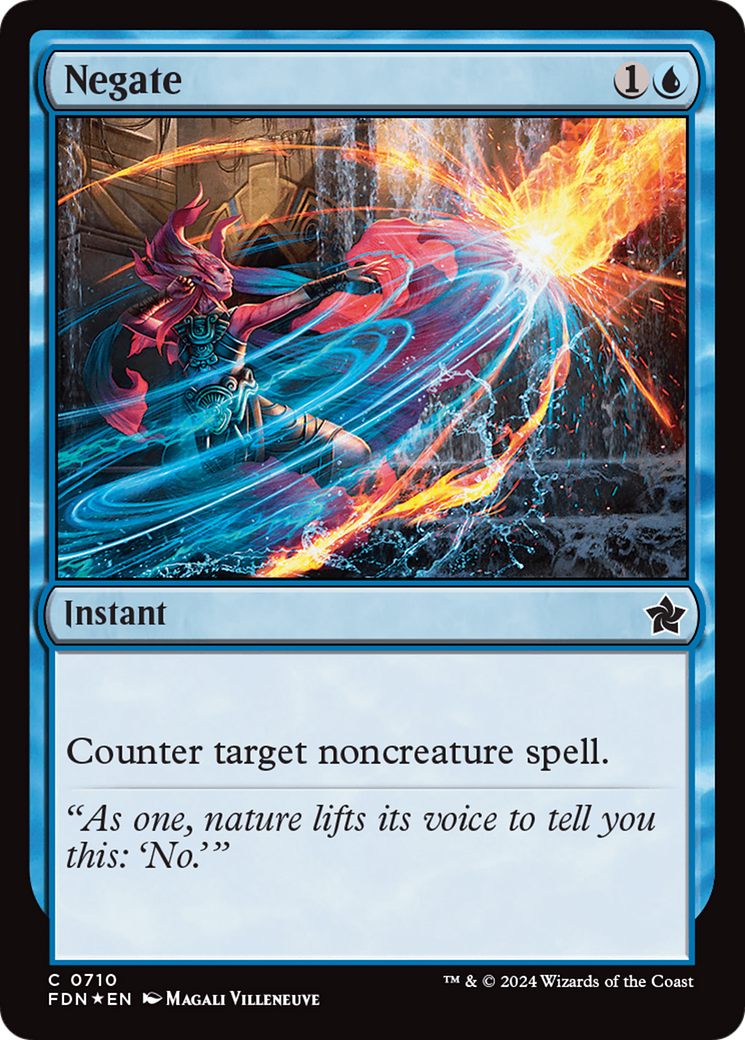 Image of Negate (FDN-710) - Foundations Foil