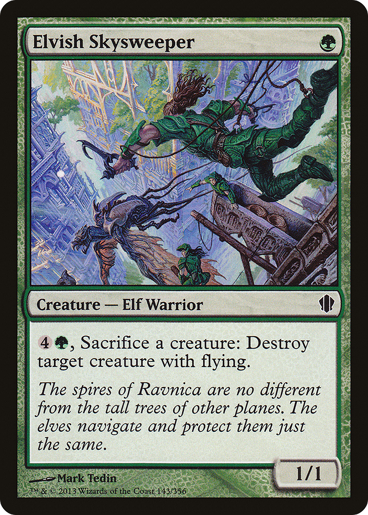 Image of Elvish Skysweeper (C13-143) - Commander 2013