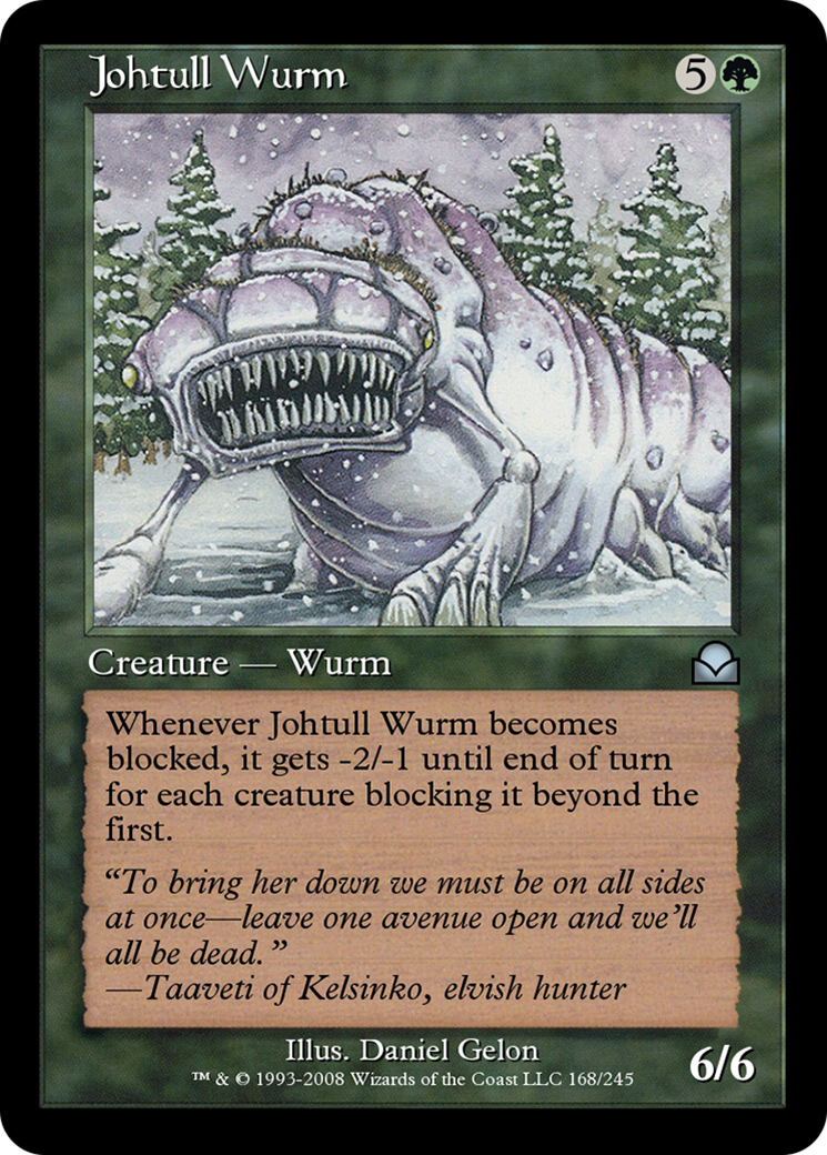 Image of Johtull Wurm (ME2-168) - Masters Edition II