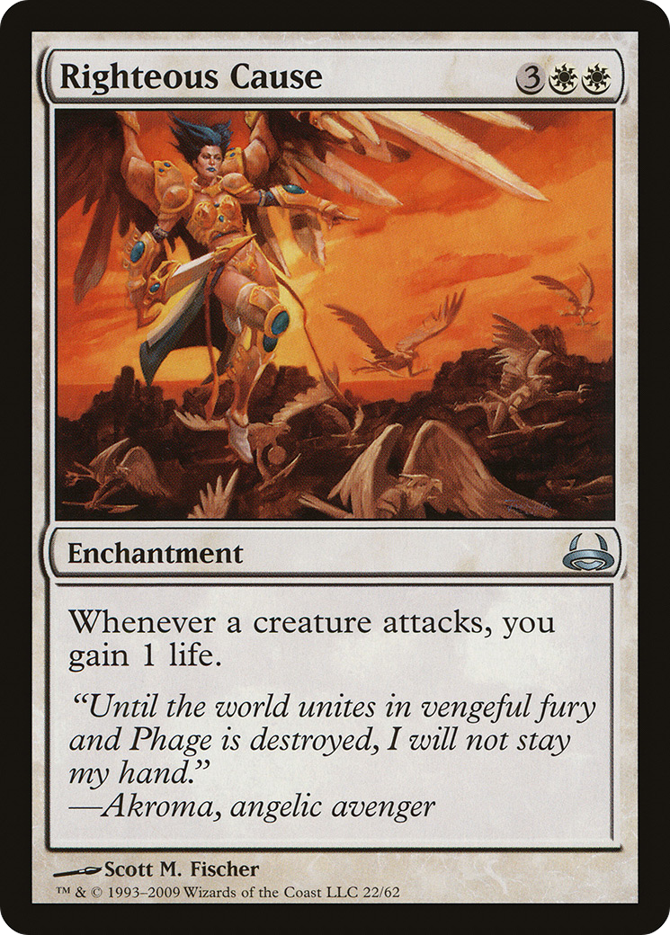 Image of Righteous Cause (DDC-022) - Duel Decks: Divine vs. Demonic